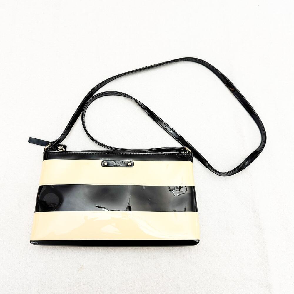 Kate Spade Penn Valley Amy Bag Striped East West Handbag